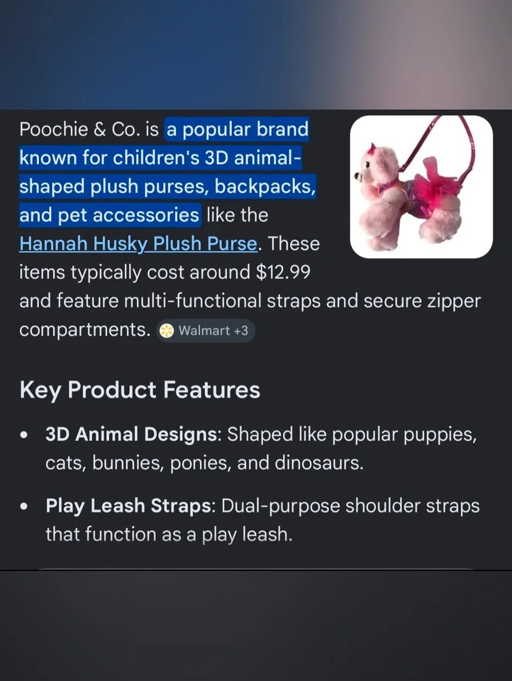 Poochie & Co. adorable plush